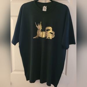 Dragon Print XXL T-shirt